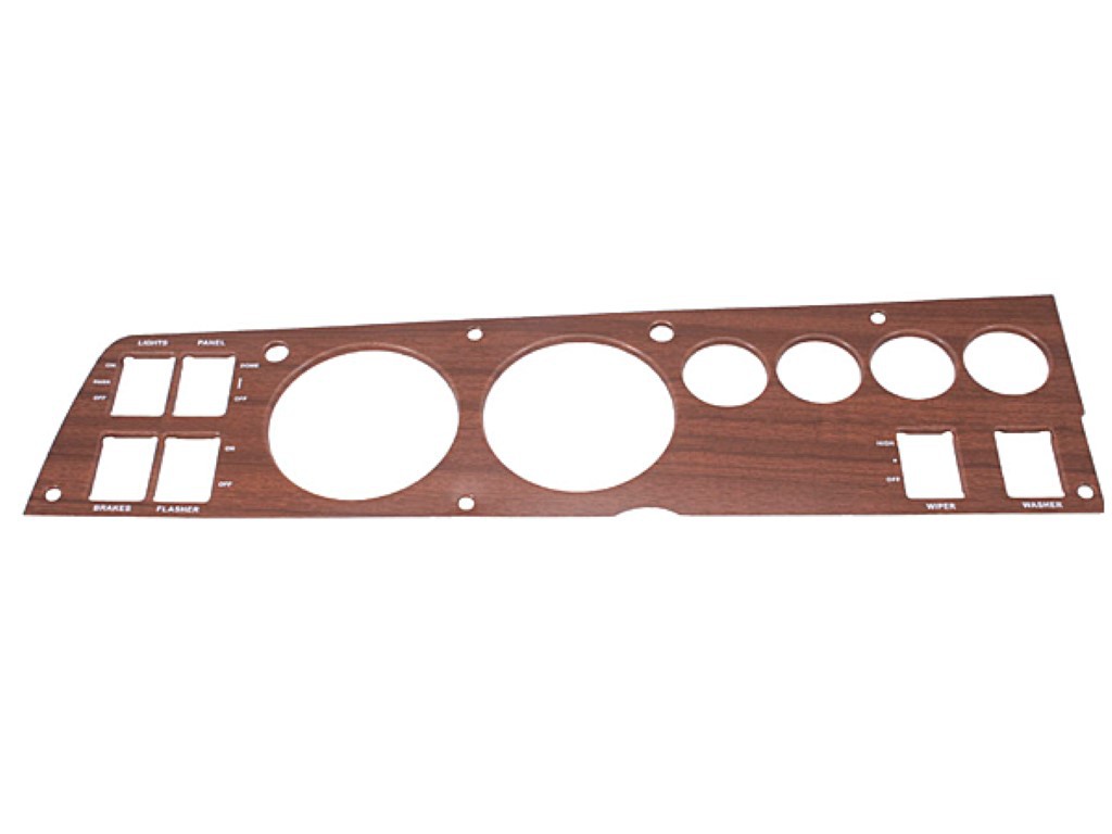 Woodgrain Gauge Bezel - discount exempt