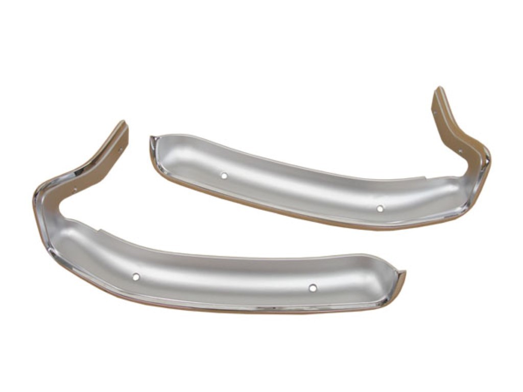 Quarter panel edge moldings - pot-metal reproductions (pair)- discount exempt