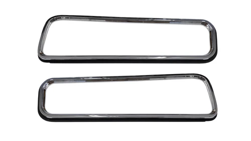 Taillight Bezel set (Pot-metal reproductions) - discount exempt
