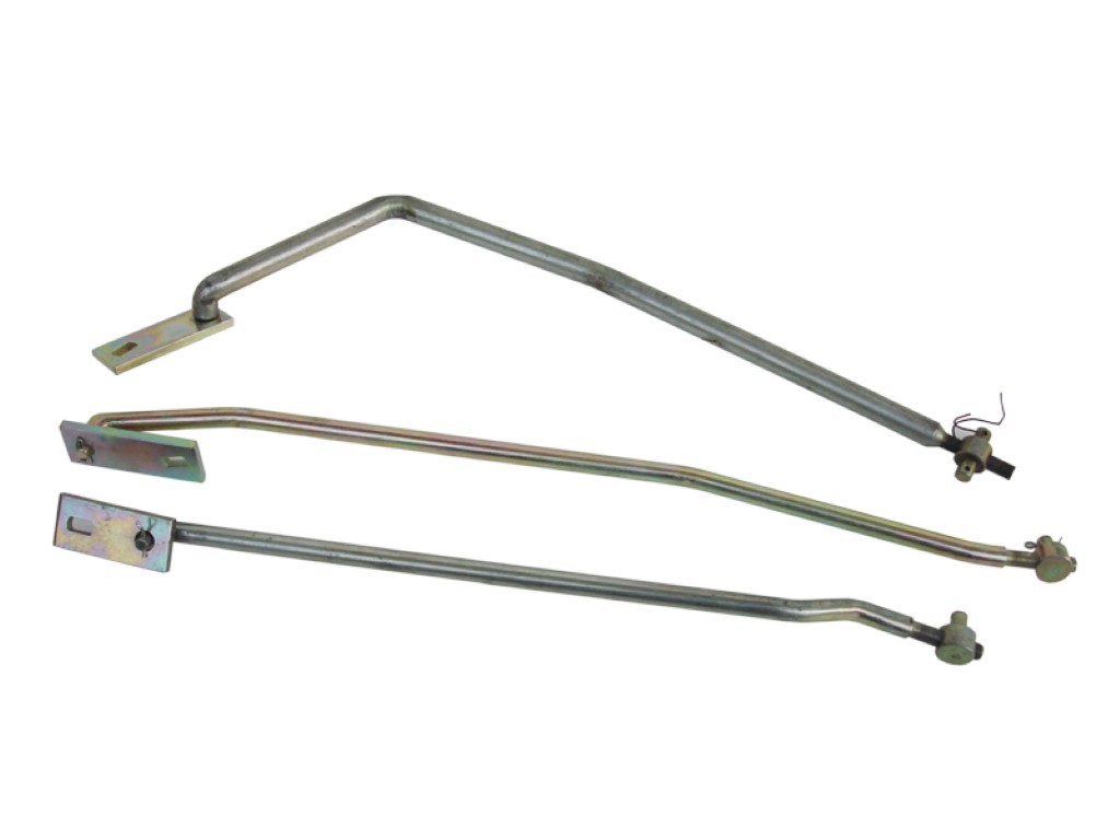Shift Rod Lever Sets 4 speed shift rod lever set.  Comes with 3 levers, 3 swivels, and 3 clips. (discount exempt)
