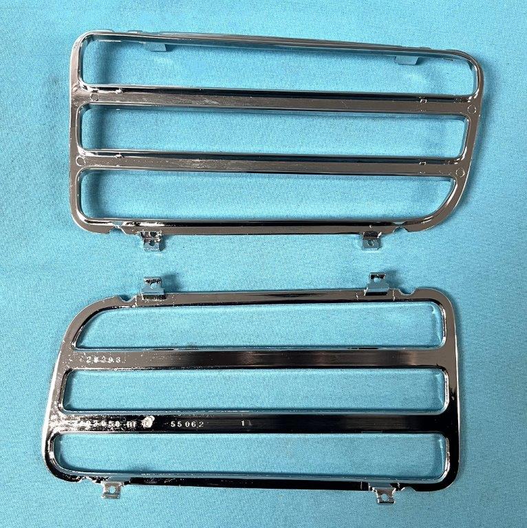 Taillight Bezel, Chrome for 1970 Cuda, Pair - discount exempt