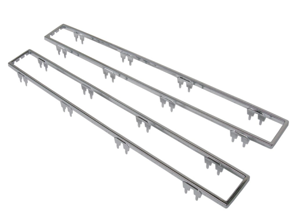 Chrome Grills (Cuda AAR Grand Coupe) - set (discount exempt)