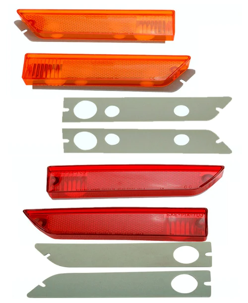 FULL SET OF (4) SIDE MARKER LENSES
