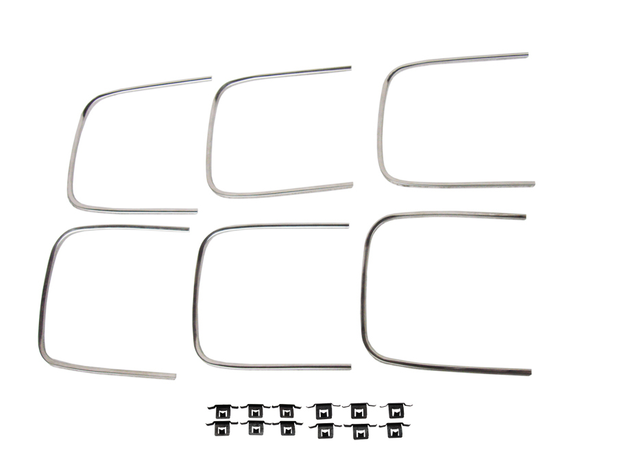 Front Small gills trim (all 6 pieces in grill) - CUDA's