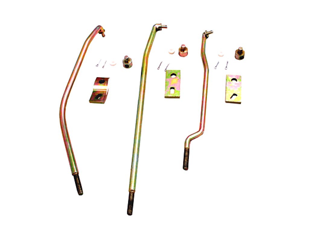 Shift Rod lever sets- 4 speed shift rod lever set - -discount exempt