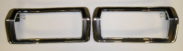 Taillight Bezel Set (these are pot-metal reproductions like originals.) - Discount exempt