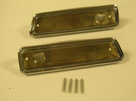 SIDE MARKER BEZELS - REAR - discount exempt