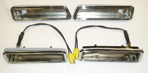 (FULL SET OF 4) SIDE MARKER BEZELS