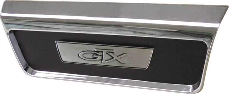Back Seat Chrome with GTX Emblem - discount exempt