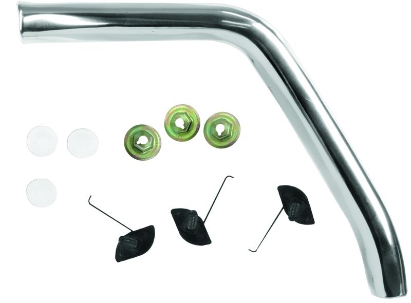 Quarter extension molding - passenger side