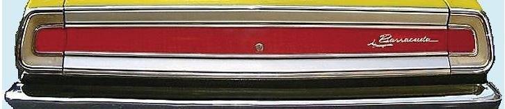 Deck Lid Red Stripe between the Taillights reflective
