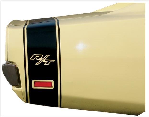 R/T Bumble Bee Stripe Kit (with "R/T" cutout) Black.