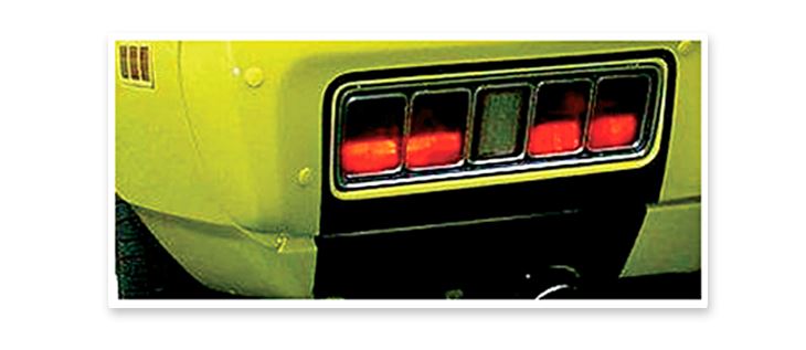 Rear bumper & Valance Pan Blackout Decal Kit. Matte Black