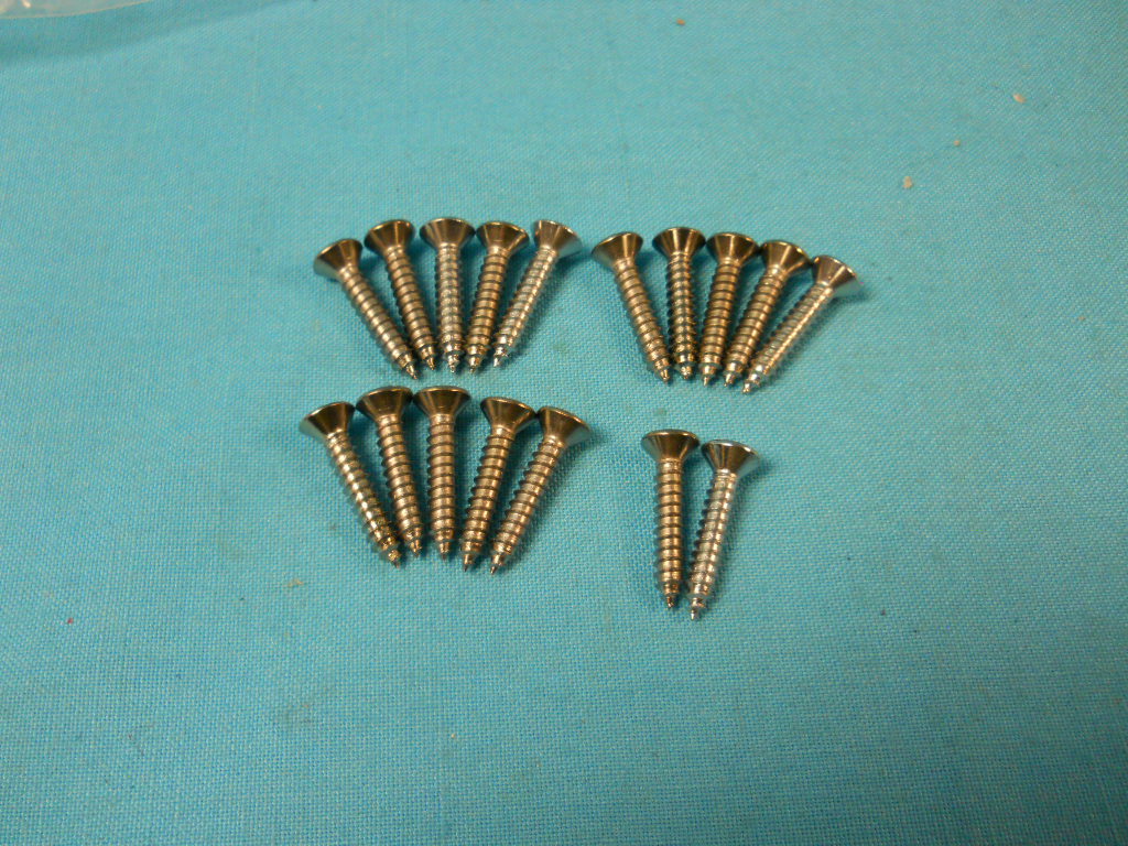 Rear window mldg clip kit - Polara, Belvedere, Savoy, Fury-2 Dr / 4 Dr Hardtop / Sedan