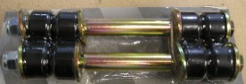 Polyurethane End Link Kit -(Black polyurethane bushings on cadmium links)