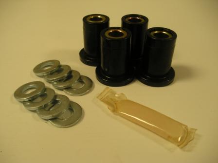 URETHANE C-Arm Bush. Kit without shells – Upper Only (BLACK)