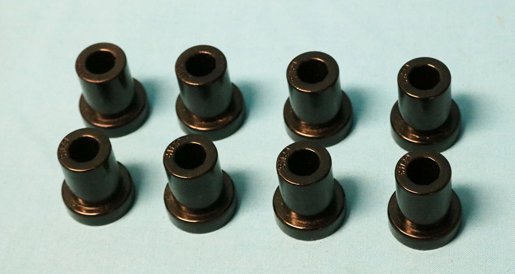 Urethane Rear Shackle bushings - Kit of 8