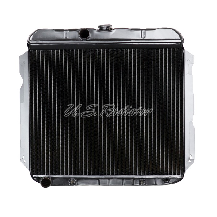 Radiator - V8 - Small Block. 18 1/4 X 22 X 1 1/4 - AUTOMATIC/NO AIR - 2 ROW