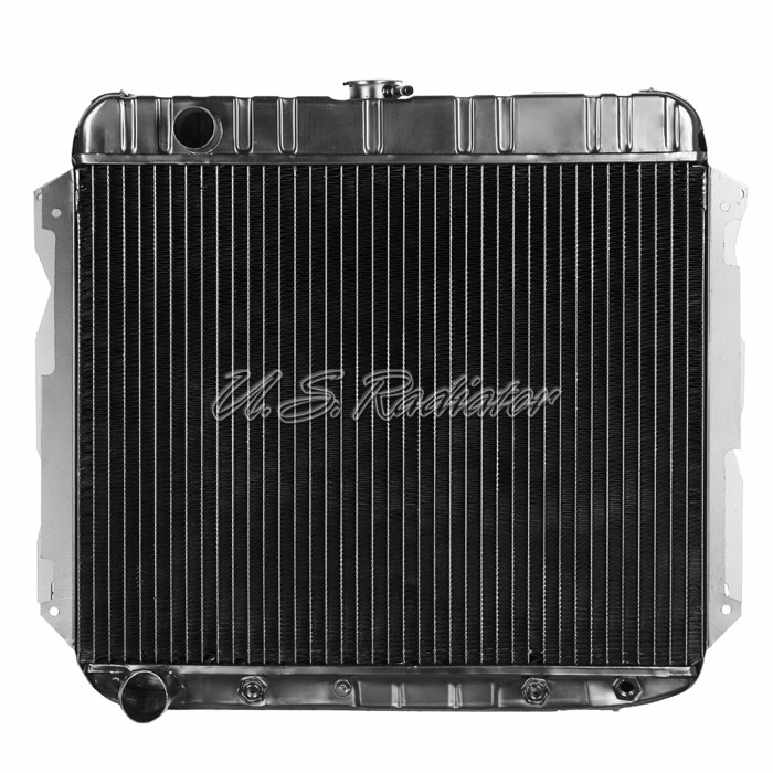 Radiator - V8 - Big Blocks. 17 7/8 X 22 X 1 1/4 - AUTOMATIC/NO AIR - 2 ROW