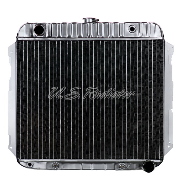 Radiator - V8 - Small Block. 17 1/8 X 22 X 1 1/4 - AUTOMATIC/NO AIR - 2 ROW