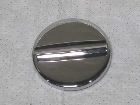 Fuel Cap - This cap is fully chromed...even the straight handle has been chromed separately and then attached for a clean look.