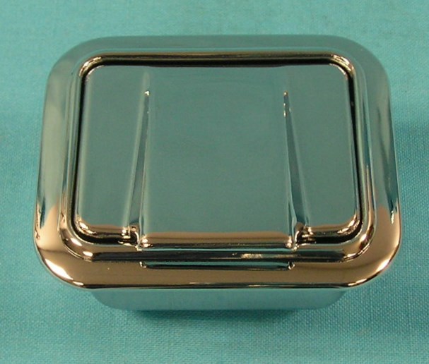 Ash tray for rear armrest pads for Convertibles.