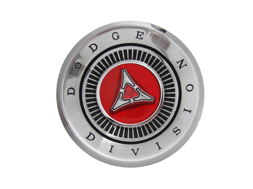 Round Plastic Trunk Lid Emblem - Bezel & emblem - Discount exempt