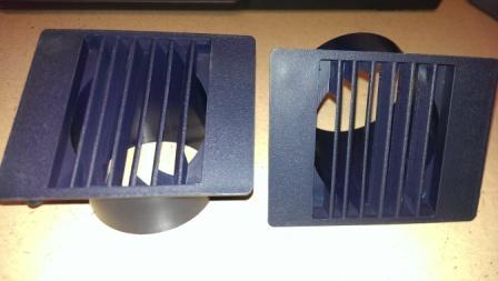 Dash Vents - Sold in pairs only - Royal Blue (Dark Blue, solid color)