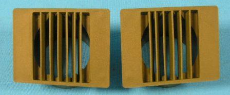 Dash Vents - Sold in pairs only - Gold Flake (has micro metallic in color)