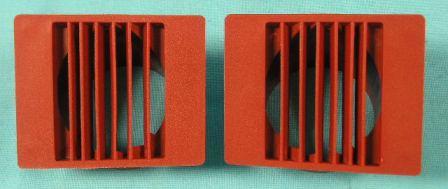 Dash Vents - Sold in pairs only - RED