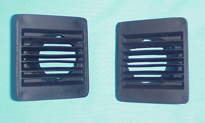 Dash Vents - Sold in pairs only - Black