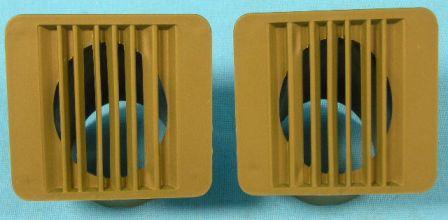 Dash Vents - Sold in pairs only - Gold Flake (has micro metallic in color)