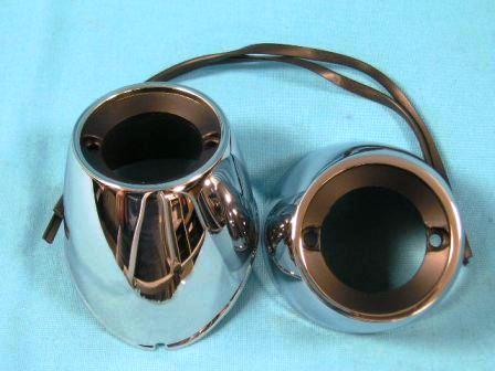 Pair of rear (long style) backup bezels