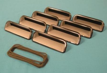 Fender Louvers / Gills - Barracuda full set of (8)