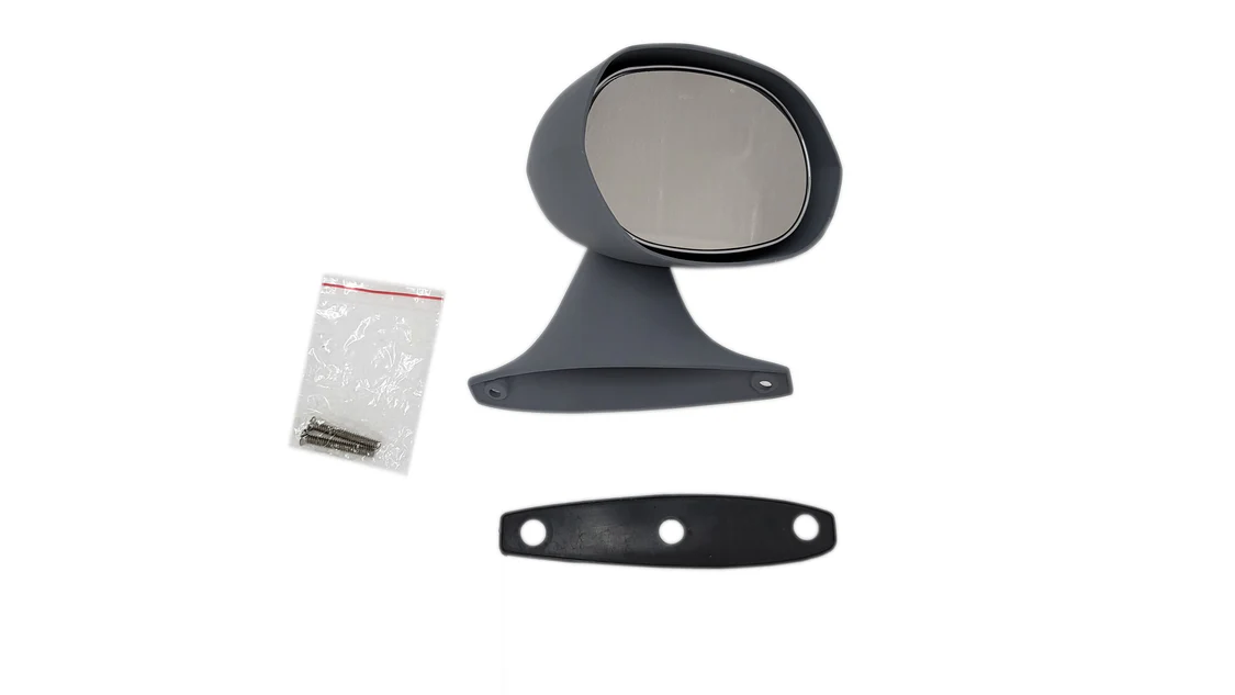 Rally Side View Mirror - Manual Style - Passenger side Ralley side view mirror - Primer Version (Discount Exempt)