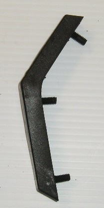 Rubber bumper guard - Front or Rear.  Fits either left or right side.  (2 per bumper).  Price shown is for "Each".