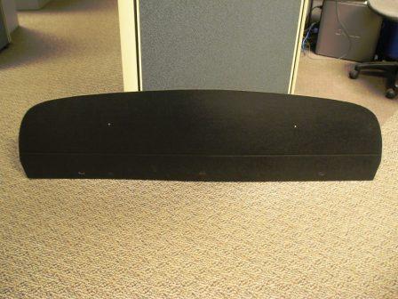 Package Tray, Standard - 2 and 4 door - <b>BLACK</b>