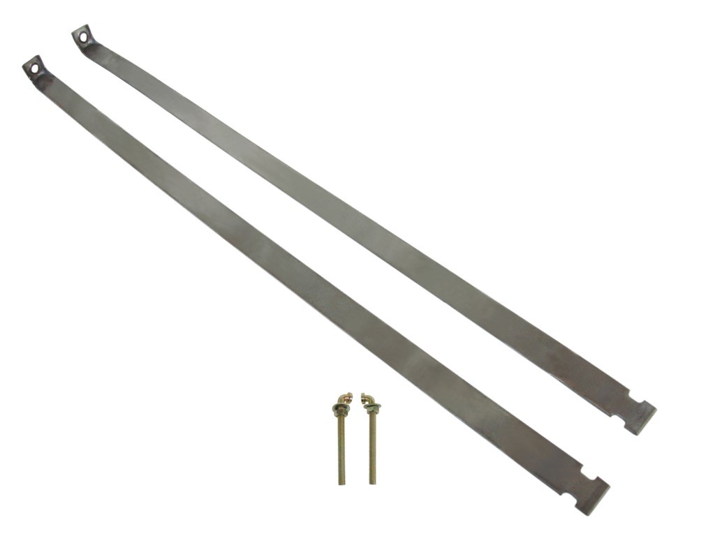 Fuel tank strap - Stainless Steel - A Body  . (pair)