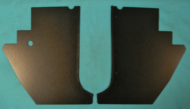 Kick Panel Boards (pair) - BLACK