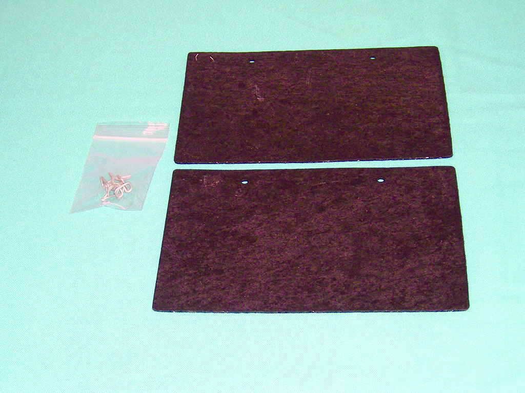 Front Wheel Splash Shields  Dodge & Plymouths - Front of Wheel Splash Shields (pair)
