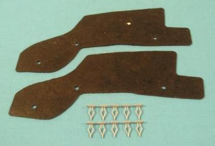 Rear upper Fender seal (2 pc) - Dodge