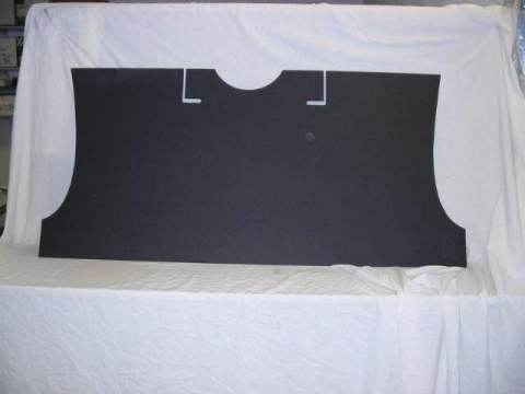 Rear Seat Divider Panel - Plymouth Duster