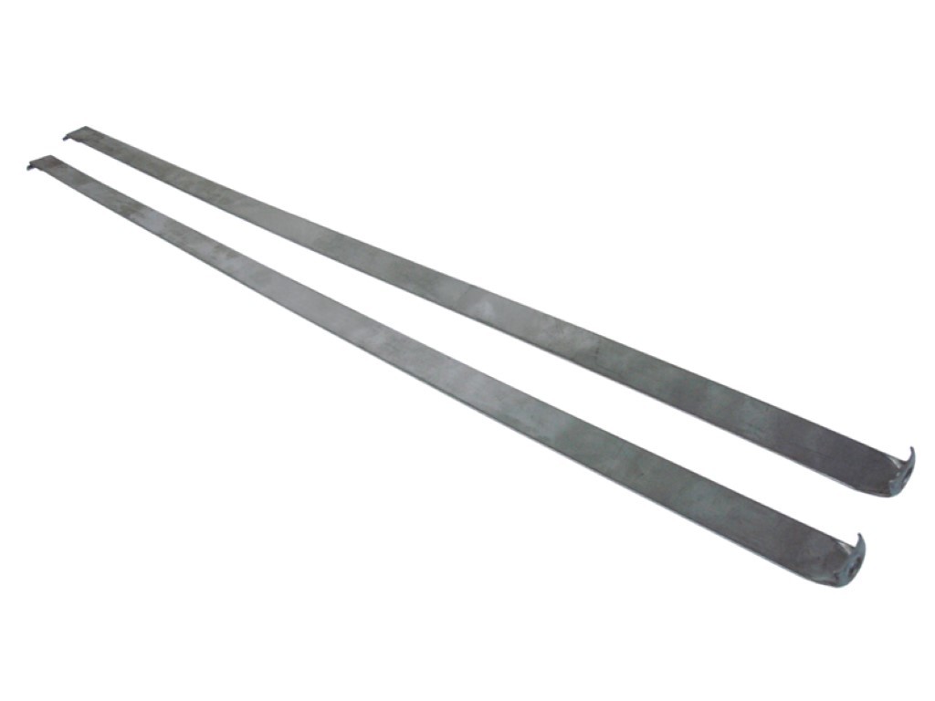 Fuel Tank Straps B Body stainless Steel fuel tank strap. (each).  Picture is of a pair but we sell these as per tank strap (Each).(Discount exempt)