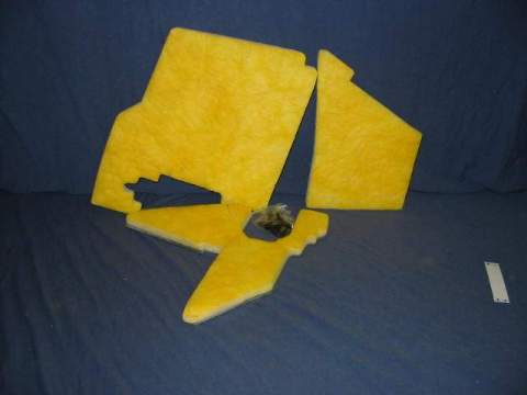 Firewall Insulation Pads. Comes with clips. Plymouths (discount exempt)