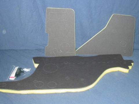 Firewall Insulation Pads - Without A/C. Comes with clips. Including Charger