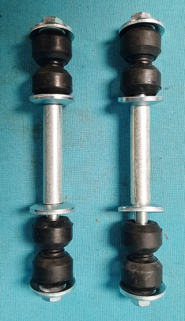 Sway bar End Links - with heaver thicker center rod.  Complete set with bushings and washers (pair)