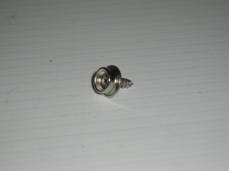 Convertible Top Boot Screw Stud - 5/8" head with 9/16" length Phillips head stainless steel convertible boot screw studs correct for snap down boot applications. (each)