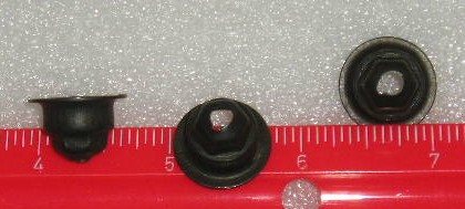 Out of Stock - NO ETA from Factory 
Nut: A&B Body Hood Scoop 3/4" diameter base, 1/2" tall, 1/8" thread