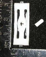 Rocker Moldings Clip (each) (Note:  Coronet models need (20) rocker mldg clips) Measurements are 1" wide by 2-3/4" length.