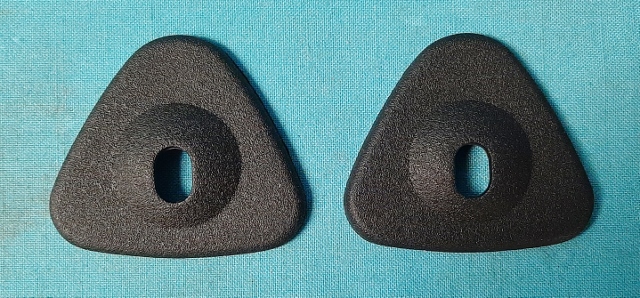 PAIR Sunvisor cover only - Paint required